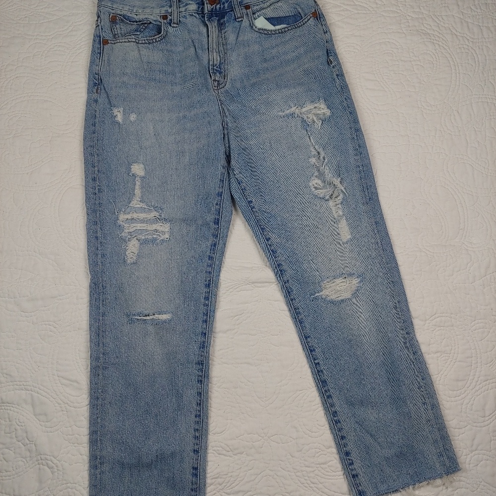 Madewell Perfect Vintage Jeans Distressed
